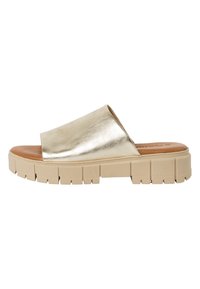 Tamaris - Pantolette flach - light gold Thumbnail-Bild 1