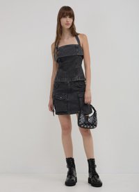Calliope Jupe en jean - noir