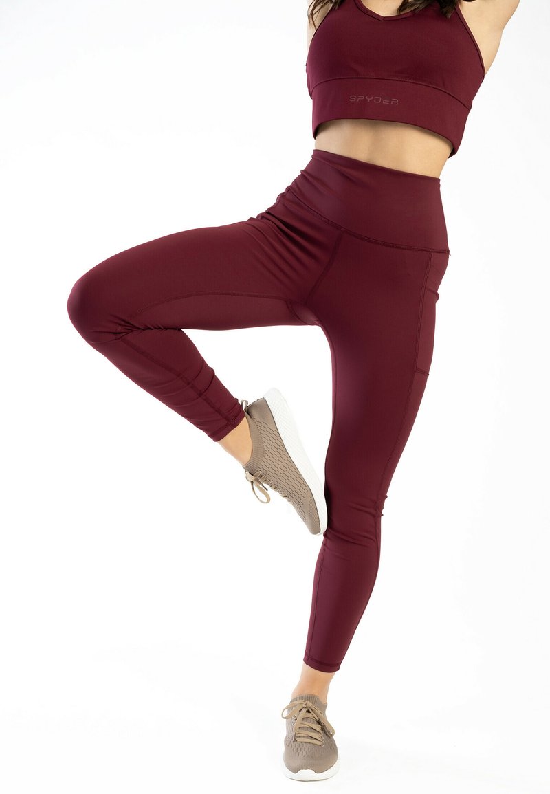 leggings bordeaux