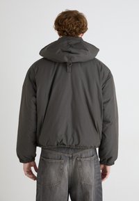 Weekday HOODED PUFFER JACKET - Winterjas - dark grey
