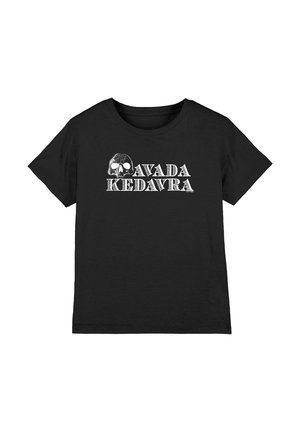 Cotton Soul, HARRY POTTER AVADA KEDAVRA UNISEX - Print T-shirt - black