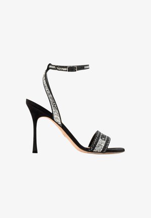 DIOR, DWAY SANDAL BLACK - Sandales à talons hauts - black