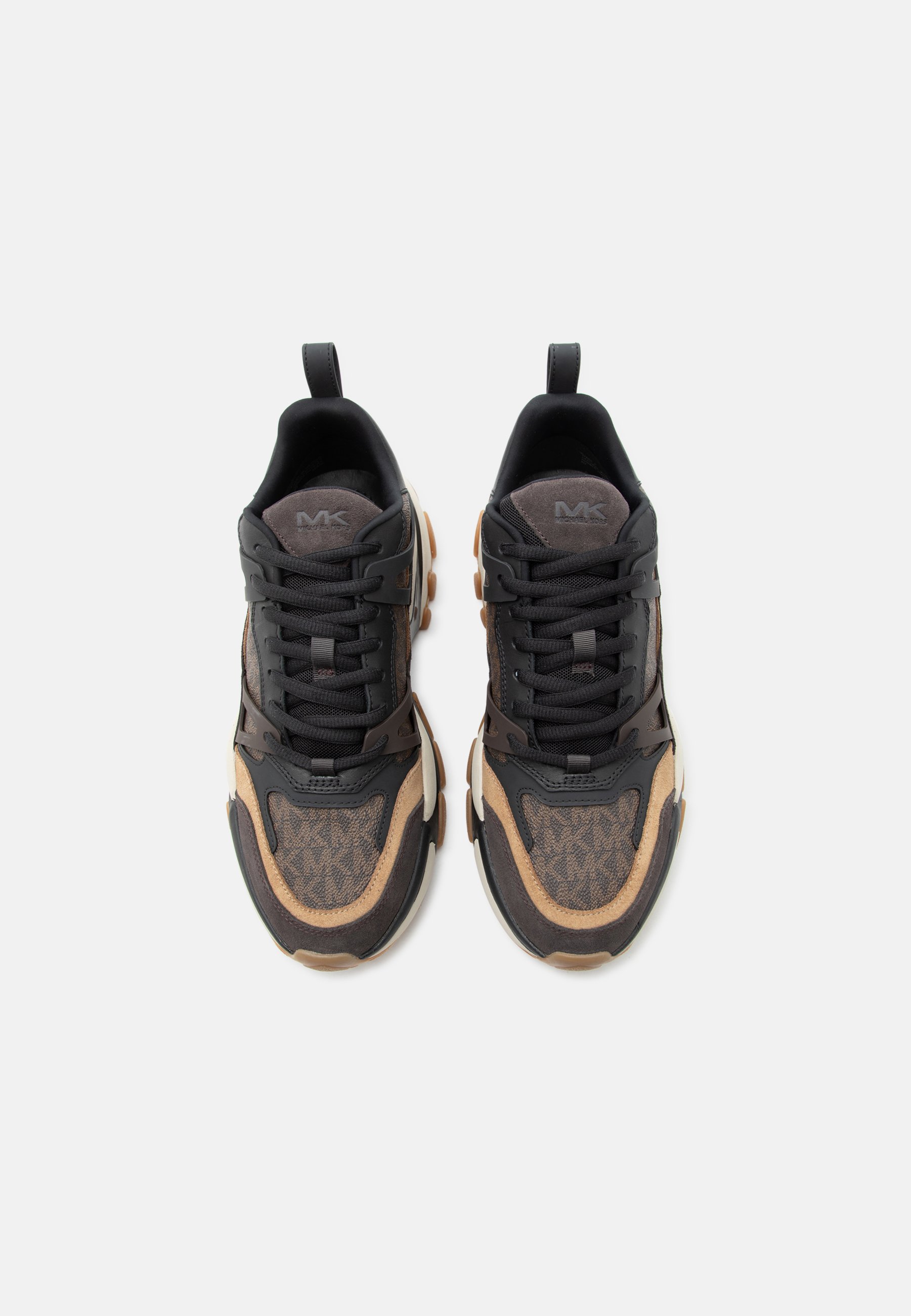 Michael Kors NICK TRAINER - Sneakers low - black/white/multi