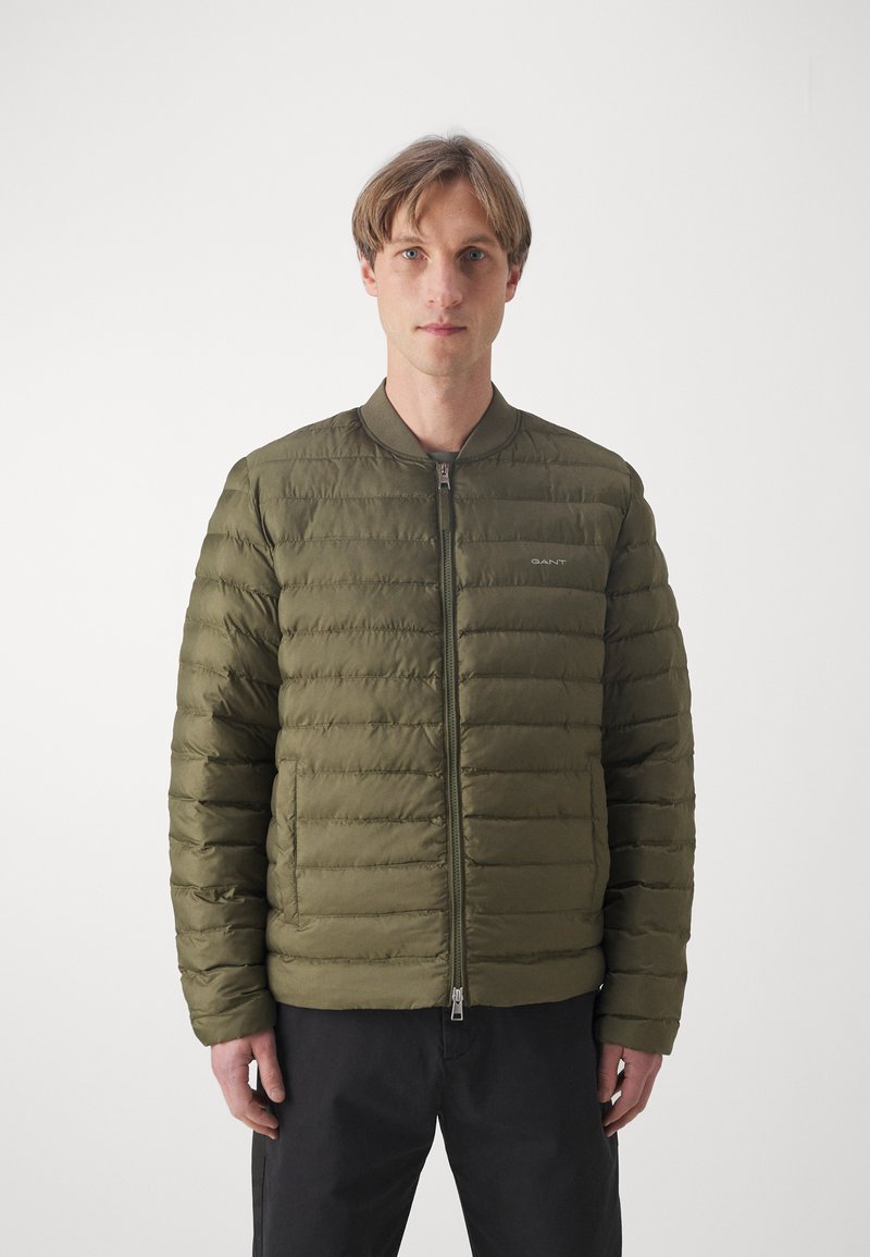 GANT LIGHT PADDED JACKET Light jacket juniper green/olive Zalando.ie