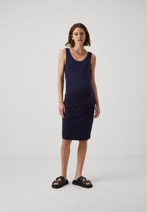 2 PACK - Shift dress - dark blue/black