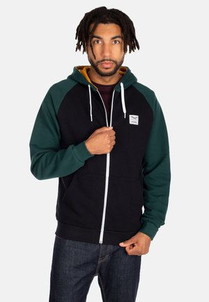 Iriedaily DE COLLEGE - Zip-up sweatshirt - nightforest