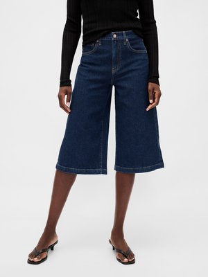 CULOTTE BETTY - Wide leg - dark indigo