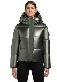 khujo DEVINA SHINY-YM - Winterjas - medium grey