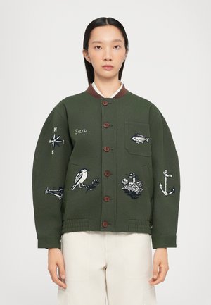 CLYDE LIGHTHOUSE JACKET - Chaquetas bomber - army