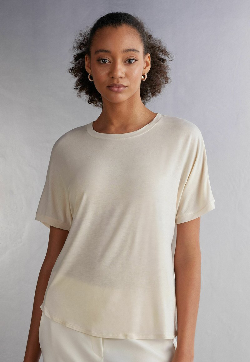 Intimissimi T-Shirt basic - natürlich vanilla ivory
