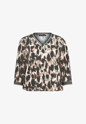 Betty Barclay, BETTY BARCLAY MIT PRINT BLUSENSHIRT - Blouse - beige schwarz