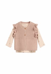 Next REGULAR FIT  SET 3 PIECE - Leggings - rust brown  beige ditsy print