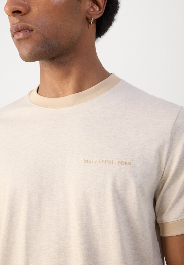 LOGO - Basic T-shirt - medium beige melange4