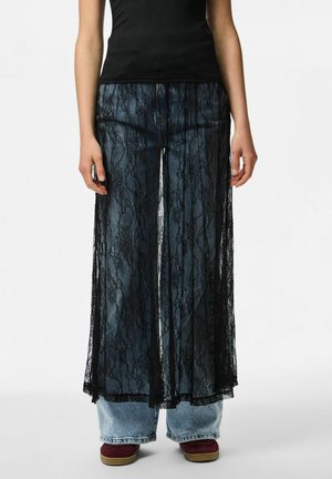Pieces PCFRILLE - Maxinederdele - black