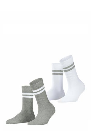 Tennis Stripe 2-Pack with pattern - Sportsocken - sortiment