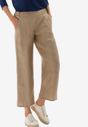 Trousers - beige