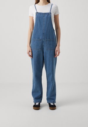 Latzhose - blue denim