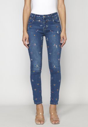 Koroshi Slim fit jeans - azul osc   dark blue