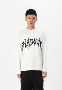 Only & Sons ONSRANDY LIFE CREW - Pulover - cloud dancer/black