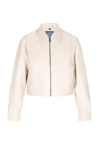 Leren jas - offwhite