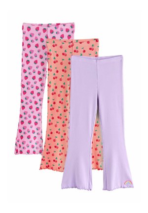 REGULAR FIT - KICKFLARE 3 PACK - Leggings - Hosen - fruity