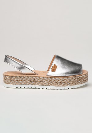 IBICENCA - Sandalias con plataforma - plata