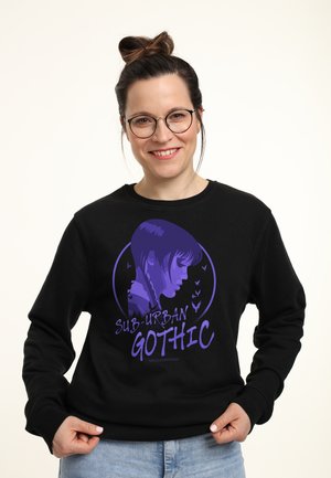 WEDNESDAY SUB URBAN GOTHIC - Sweatshirt - black