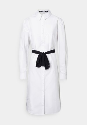 KL X AMBER VALLETTA SHIRT DRESS - Blusenkleid - white