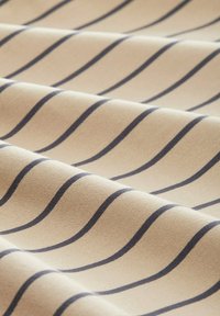 TOM TAILOR OXFORD - Camisa - white light blue stripe/crema TOM TAILOR OXFORD - Camisa - white light blue stripe/crema
