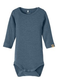 NAME IT Nbmkab LS Body Noos Uomo - Body Manica Lunga Per Bambino, Girocollo, Cotone Morbido