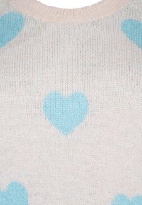 Zizzi Stickad tröja - beige