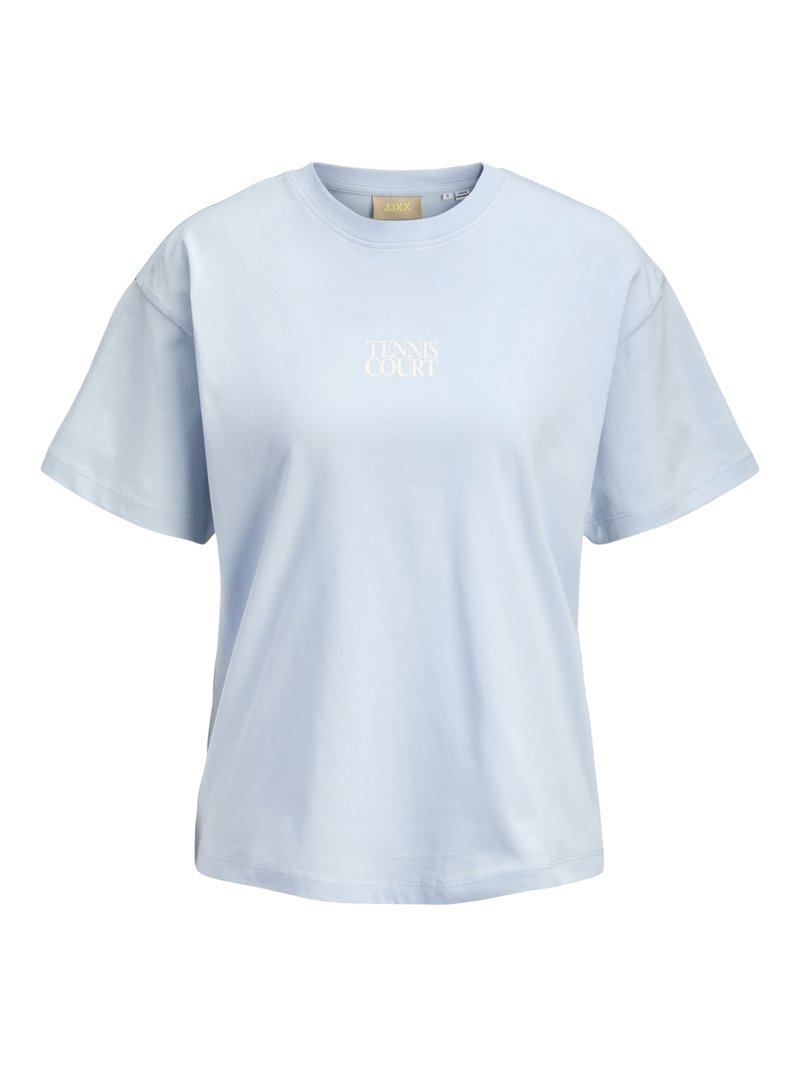 JJXX T-shirt print lichtblauw