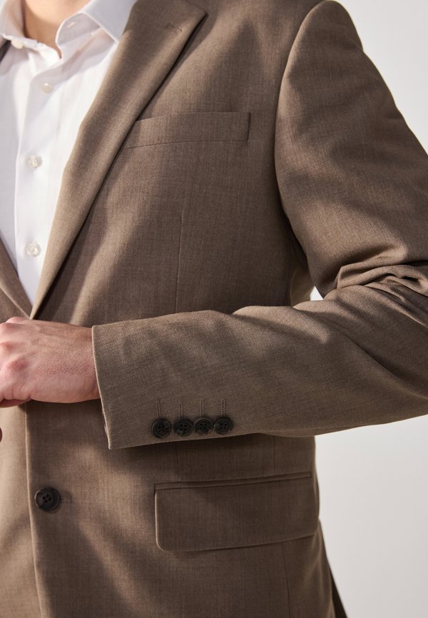 FORMAL BLAZER - Suit jacket - beige melange4