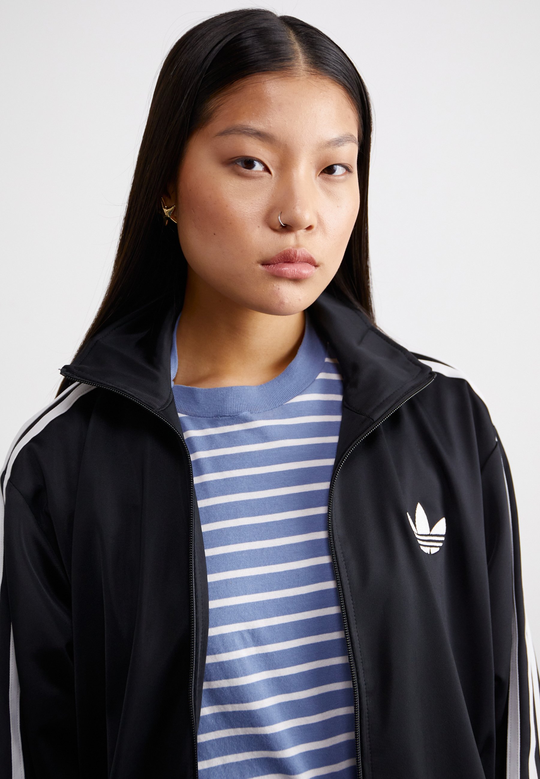 adidas Originals FIREBIRD TT - Bluză de trening - black/negru