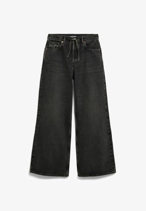 ARMEDANGELS, ASTRAEAAS MID WAIST WIDE JEAN - Wide leg - nutmeg