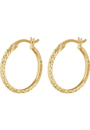 Earrings - gelbgoldfarben