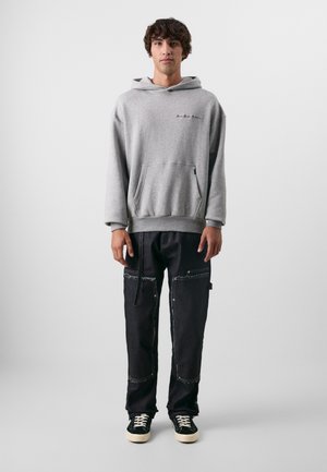 Don't Waste Culture INGVAR UNISEX - Sweatshirt com capuz - melange grey