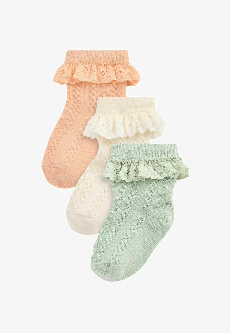 Next FRILL 3 PACK STANDARD - Șosete - green orange