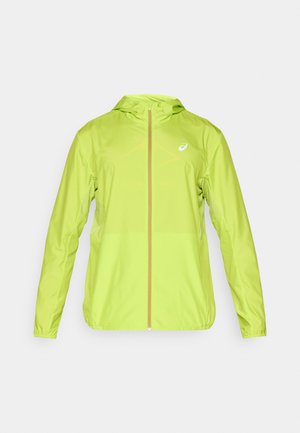 ASICS CORE JACKET - Windbreaker - neon lime