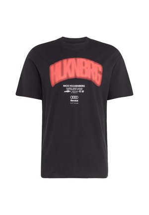 adidas Performance, ADIDAS PERFORMANCE AUDI FORMULA ONE TEAM NICO HULKENBERG GRAPHIC I TEE - T-shirt imprimé - black