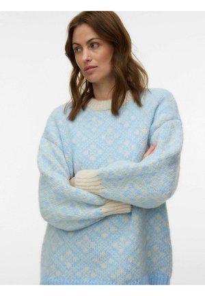 VMINGA PULLOVER - Strikkegenser - birch