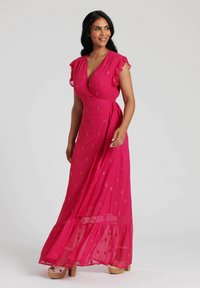 South Beach SUMMER SEQUIN DETAIL WRAP - Vardagsklänning - pink