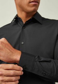 Next EASY CARE SINGLE CUFF - Svečana košulja - black