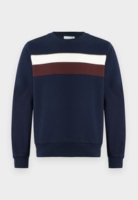 Sportinis megztinis - navy blue/flour/red vermouth