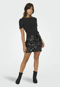 ONLY ONLEFFIE - Camiseta básica - black