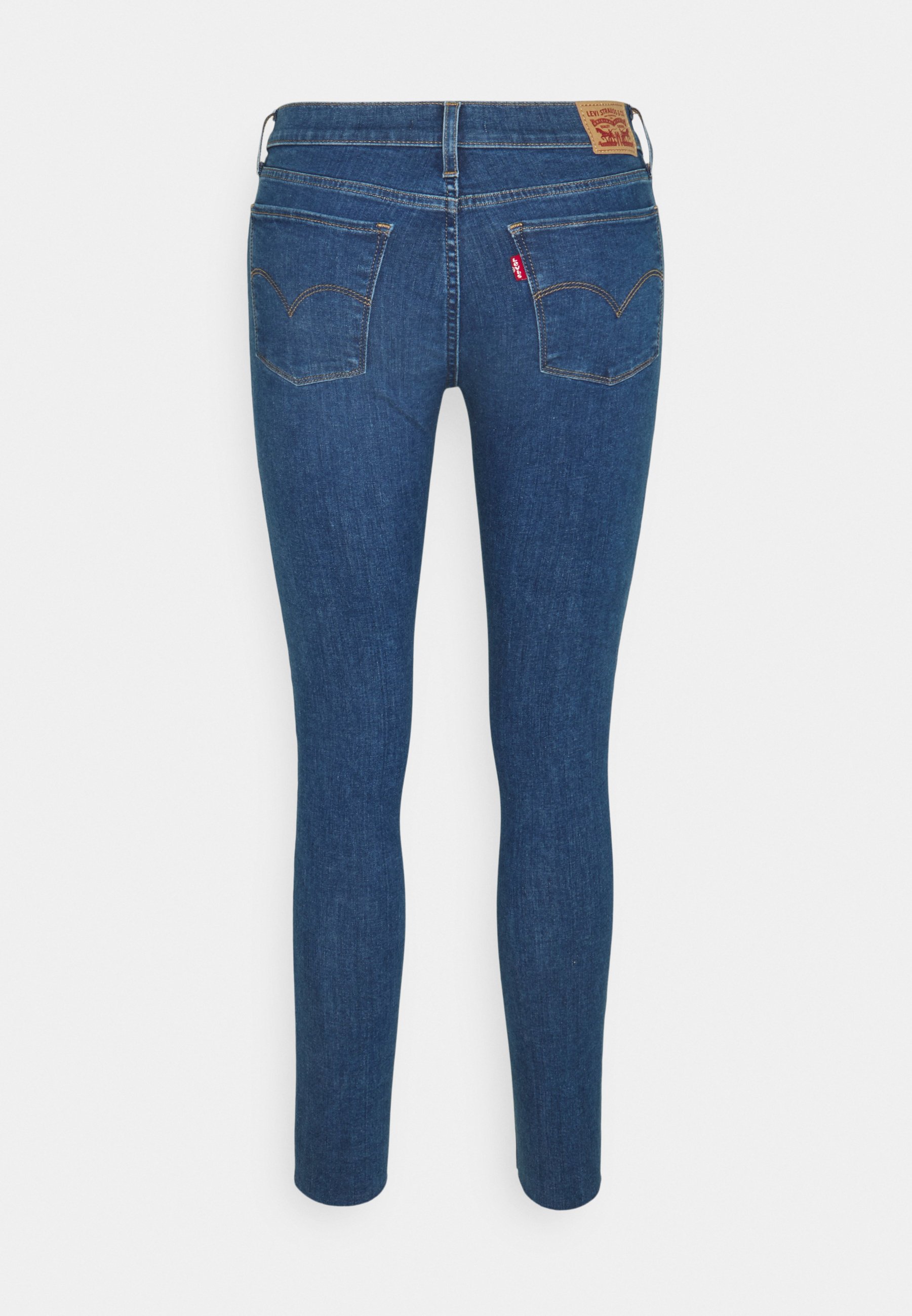 Levi's® SUPER SKINNY - Aptempti džinsai - quebec cloud/akmens mėlynumo  džinsų - Zalando.lt