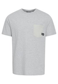 SDBASTO - Camiseta básica - light grey melange
