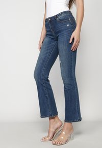 Koroshi Vaqueros bootcut - azul med medium blue