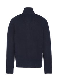 Schott Cardigan - bleu marine