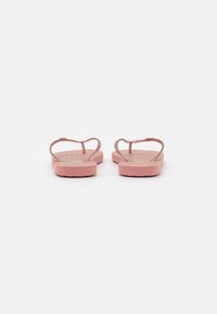 Roxy VIVA SPARKLE - Sandálias em T - rose gold